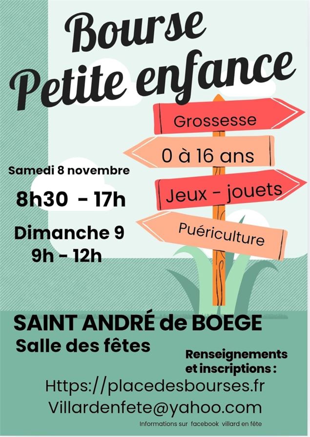 Bourse petite Enfance_Saint-André-de-Boëge - Villard en Fête