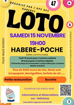Loto_Habère-Poche - APE des Habères