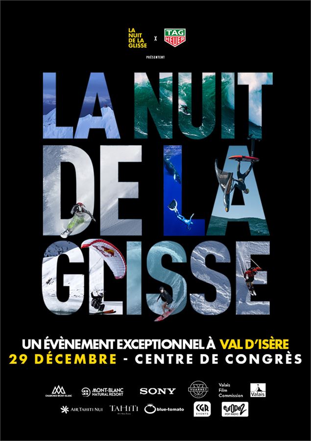 Affiche La Nuit de la Glisse 2025_Val-d'Isère - La Nuit de la Glisse