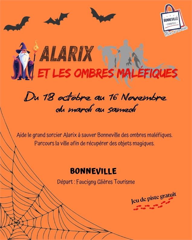 Jeu de piste des commerçants - Alarix et les ombres maléfiques_Bonneville