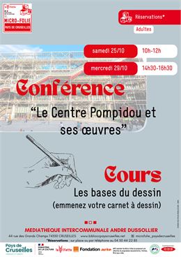 Le Centre Pompidou et ses œuvres_Cruseilles - Micro-Folie Pays de Cruseilles