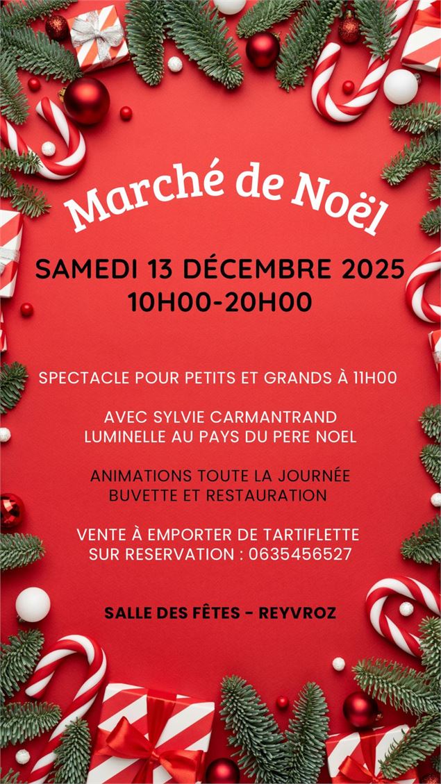 Marché de Noël_Reyvroz - APE de Reyvroz