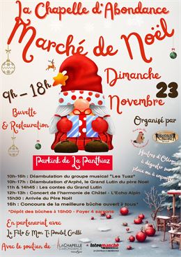 Marché de Noël à La Chapelle d'Abondance - Mairie de La Chapelle d'Abondance