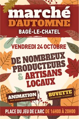 Marché d'Automne_Bâgé-le-Châtel - Mairie Bâgé-le-Châtel