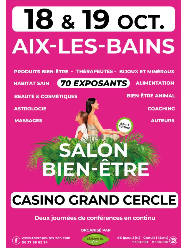 affiche salon - 18 & 19 Octobre