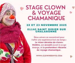 Stage clown et voyage chamanique - Association Clown d'En Vie