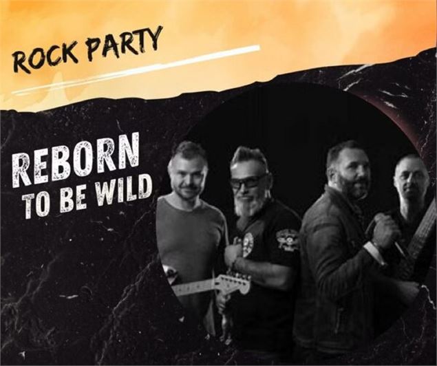 Dîner - Rock Party années 80's/90's avec Reborn To Be Wild_Chapeiry - Auberge La Grange à Jules