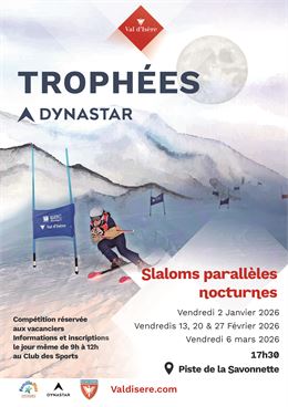 Affiche Trophées Dynastar - Val d'Isère Tourisme