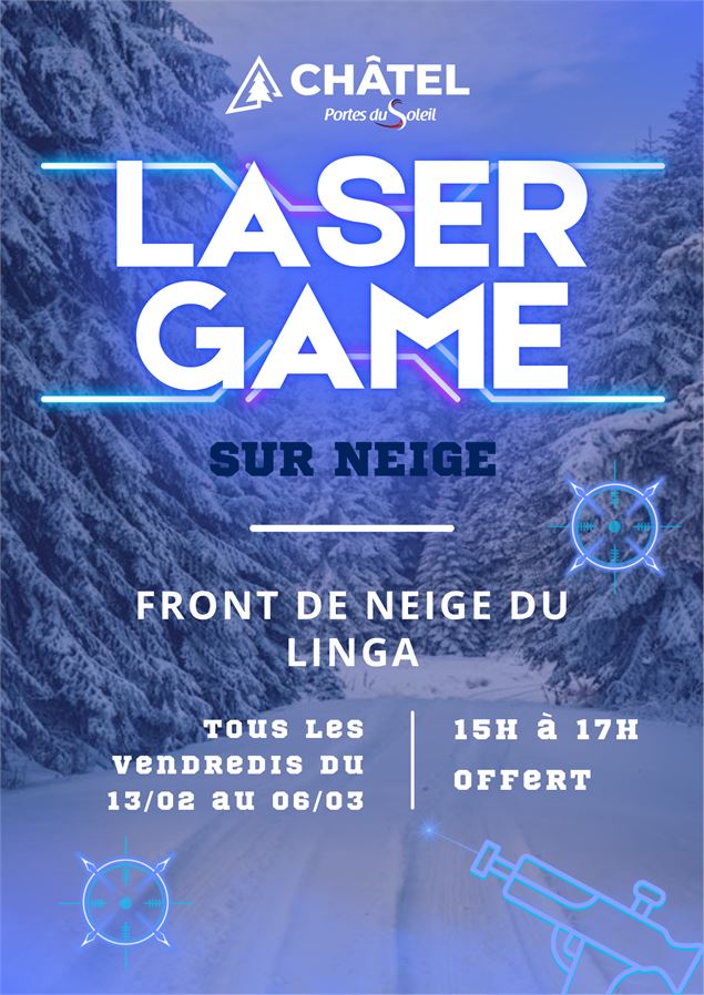 Laser game sur neige_Châtel - Châtel Tourisme