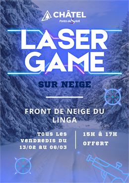 Laser game sur neige_Châtel - Châtel Tourisme