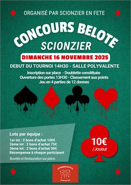 Concours de belote_Scionzier