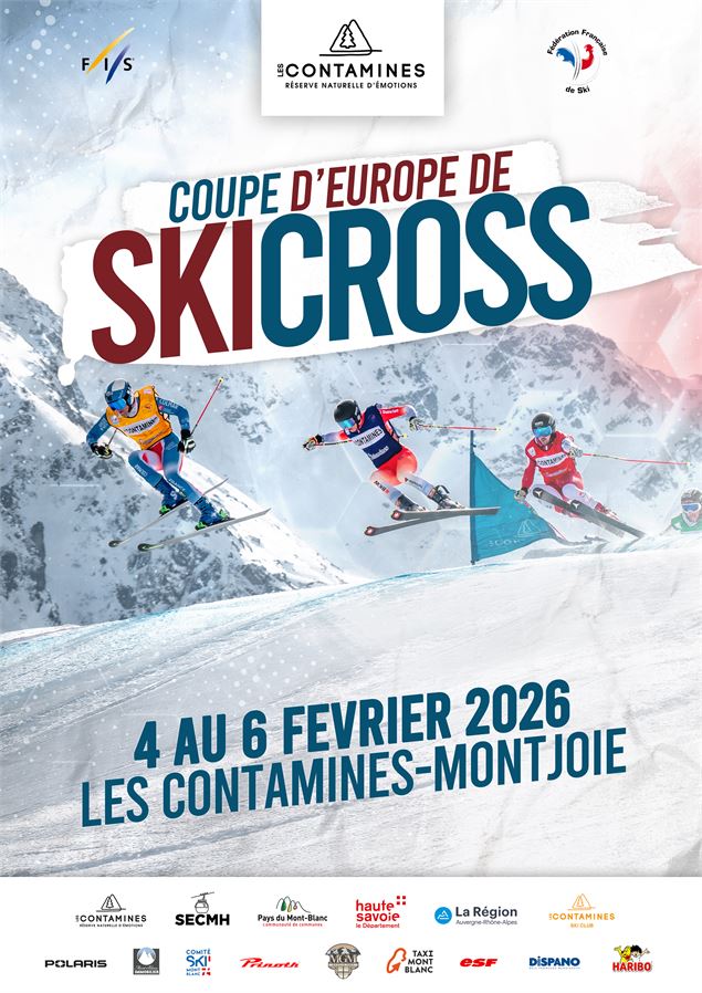 Coupe d'europe de skicross - Les Contamines-Montjoie 2026 - Les Contamines Tourisme