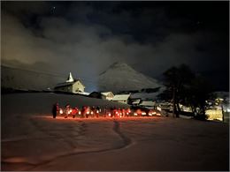 Balade aux lampions sur le Tour des Contamines - OTICoeurdemaurienne