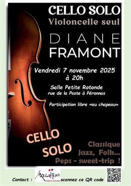 Cello solo , Violoncelle seul - Mosaique