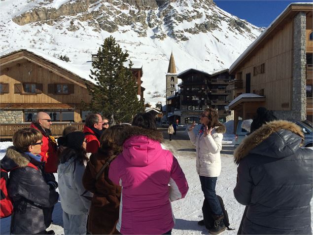 Visite guidée de Val d'Isère - M. Colliot-Thélène - Fondation Facim