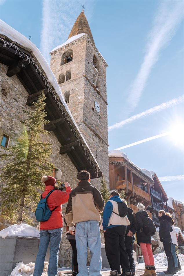 Visite guidée du village de Val d'Isère par une guide de la Facim - Elisa Vercueil - Val d'Isère Tou