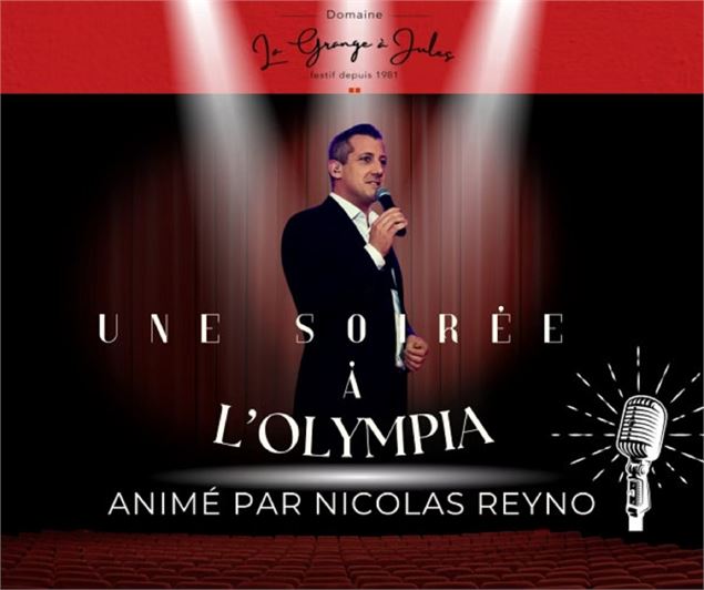 Une soirée à l'Olympia_Chapeiry - Auberge La Grange à Jules