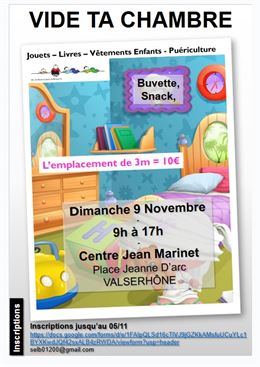 Vide ta chambre 2025