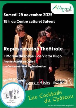 Affiche de la Présentation Théâtrale - ©CRD_GBA