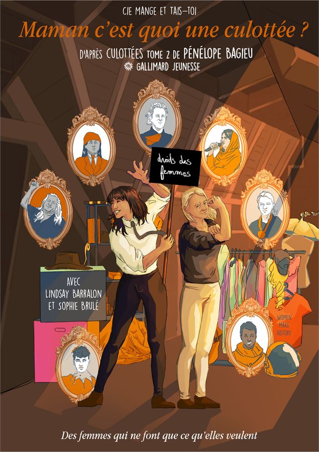 Affiche - Compagnie Mange et tais-toi