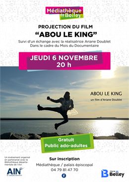 Projection du documentaire "Abou le king" - Médiathèque de Belley