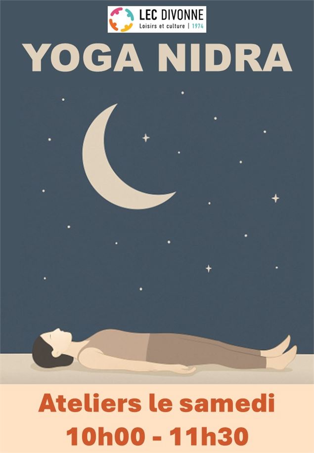 Affiche yoga nidra - Association Loisirs et Culture