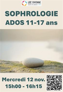 Affiche sophrologie ados - Association Loisirs et Culture