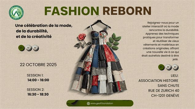 Fashion Reborn - Atelier upcycling