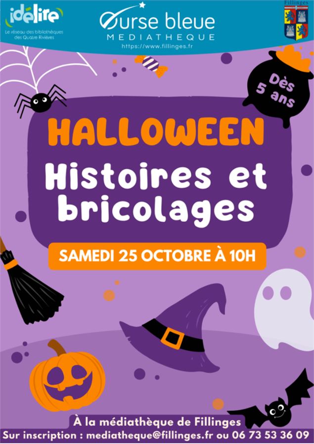 Halloween : Histoires et bricolages_Fillinges - Service communication Mairie de Fillinges