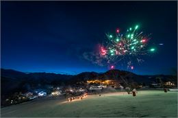 Descente aux flambeaux et feu d'artifice - Alban Pernet