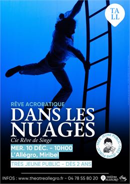spectacle acrobatique "Dans les nuages" - la Cie Rêve de Singe