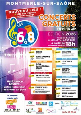 Festival de musique "Les 6 à 8"_Montmerle-sur-Saône