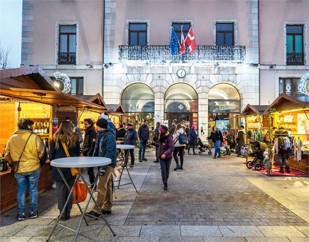 chalets marché de Noël - Numerica photos club