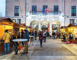 chalets marché de Noël - Numerica photos club