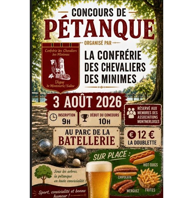 Concours de pétanque_Montmerle-sur-Saône