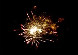 Feu d'artifice de la Féclaz - C.Bernard