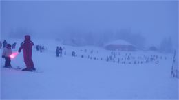 Descente aux flambeaux des enfants_La Féclaz - GCAT - Lina Martin