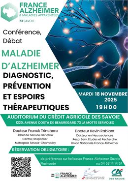 Conférence débat - France Alzheimer Savoie