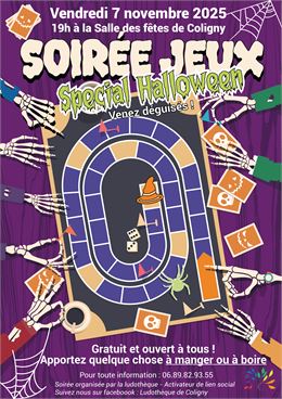 Soirée jeu de société spécial Halloween - VG