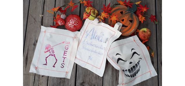 Atelier sac à friandises