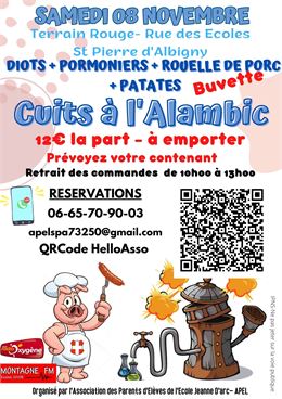 Vente de Diots à l'Alambic
