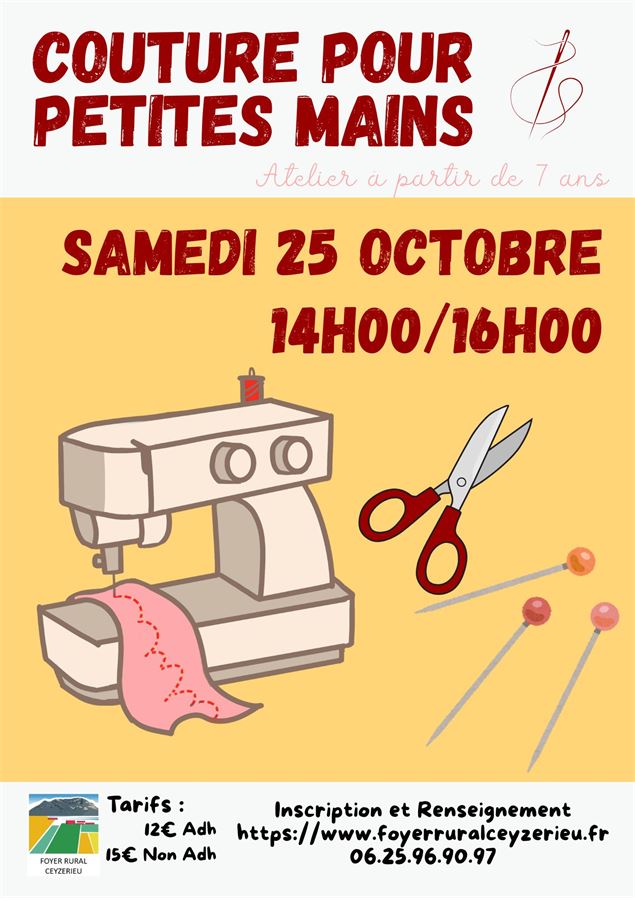Couture pour petites mains_Ceyzérieu - Foyer Rural de Ceyzérieu