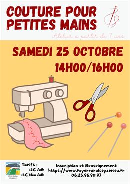 Couture pour petites mains_Ceyzérieu - Foyer Rural de Ceyzérieu