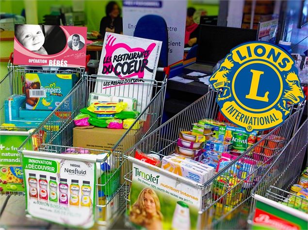 Collecte des Restos du Cœur à Lagnieu