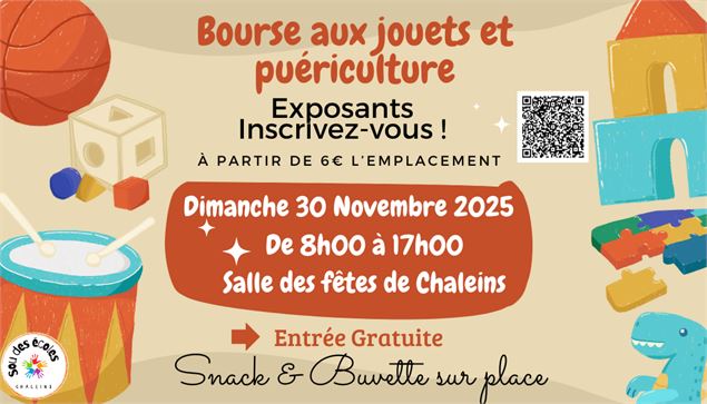 Bourse aux jouets affiche - DR BATTIN