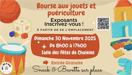 Bourse aux jouets affiche - DR BATTIN