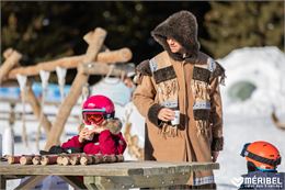 Chocolat chaud offert sur la piste des Inuits - Sylvain Aymoz - Méribel tourisme