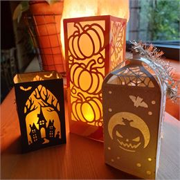 Atelier lanterne d'halloween_Les Gets - atelier mezzanine