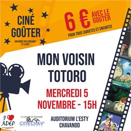 Ciné-Goûter_Chavanod - Ciné'Chav' et l'ADEP