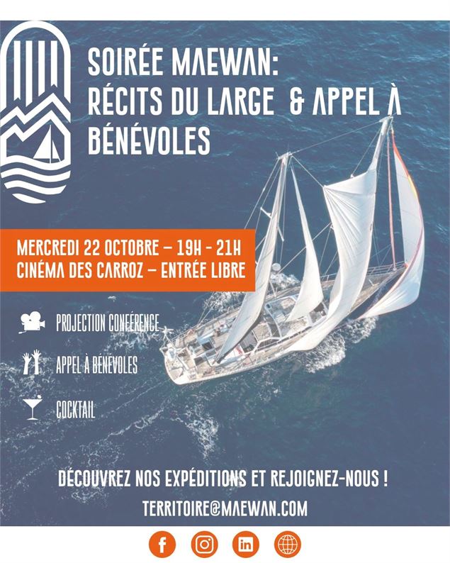 Soirée Maewan : récits du large et appel à bénévoles_Les Carroz-d'Arâches